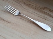 SREBRZONY WIDELEC ŚRODEK STOŁU HEFRA FRAGET KSIĘSTWO WARSZAWSKIE 26cm