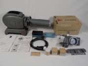 Projektor Leitz WETZLAR PRADO do bajek i slajdów z magazynkiem, zestaw 