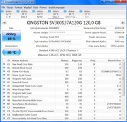Dysk SSD now Kingston 120GB 2,5'' SATA SSD UV300  89% n20