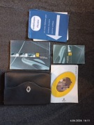 Instrukcja obsługi renault laguna 2 wraz z etui.W języku francuskim.