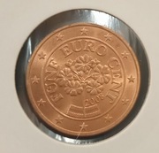 AUSTRIA 5 CENT 2008 - HOLDER