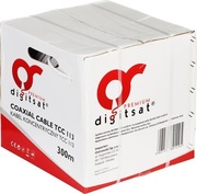 Kabel Przewód Antenowy MIEDŹ 113 TRISHIELD CU 300m