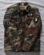 101stAIRBORNE US ARMY kurtka militarna wojskowa UNIKAT *MADE IN USA* M/L