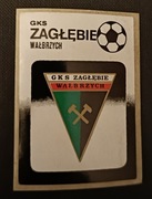 Zagłębie Wałbrzych - naklejka/wlepka 