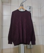 sweter sweterek XXL męski Hugo Boss wełniany wełna old vintage bluza męska 