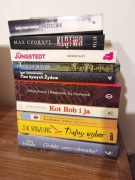 Zestaw 10 książek Trafny wybór, Kot Bob i ja, Noc żywych Żydów i in.