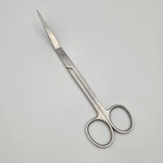 Nożyczki akwarystyczne wygięte 25 cm – stal nierdzewna, do roślin