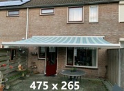 Markiza tarasowa 4,75m napęd elektryczny