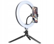 Lampa led ring do makijażu i nagrywania.