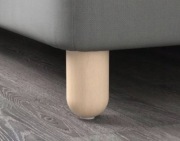 IKEA Batsfjord Noga Meblowa Brzoza 10 cm 4szt.