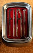 Znaczek FIAT Emblemat Plastik Galwanizowany Prl Retro