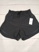 Spodenki damskie BALEAF XS sportowe biegowe czarne szorty