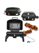 Stołowy grill Gazowy Country Side czarny na kartusze i butle 