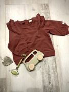 Piękna malinowa bluza rozmiar 68 Newbie nowa 