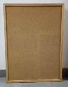 TABLICA KORKOWA 80 x 60 cm Drewniana rama 