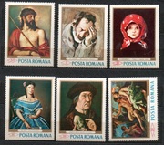 Rumunia,Malarstwo 6 znaczków