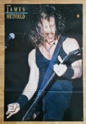 UNIKAT! JAMES HETFIELD (Metallica) - GIGA Plakat - Format A1 (60 x 80 cm)