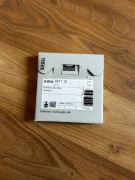 Gira 021112 Ramka pojedyncza szkło białe Gira Esprit