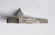 Spinka do krawata zamek?. Srebro 925.