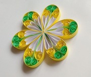 SERWETKA PODSTAWKA GWIAZDA ozdoba papieru QUILLING