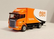 Herpa 1/87 Scania R TNT kontener z windą 