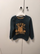 Bluza chłopięca little kids 116 zielona lis