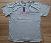 Koszulka męska 4xl 100% bawełna szara