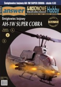 Bell AH-1W Super Cobra  Śmigłowiec bojowy Kartonowe Hobby nr 7(12/2016)  