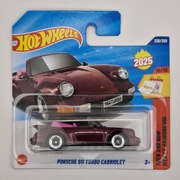 HOT WHEELS PORSCHE 911 TURBO CABRIOLET