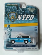NYPD 1985 Chevrolet K-5 Blazer - NOWY !