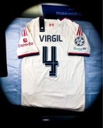 M) Van Dijk 4 Liverpool 2025/2026 Nowa Beżowa Koszulka Liga Mistrzów Jersey