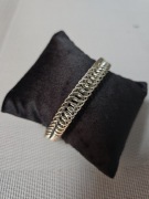 Bransoletka męska pancerka perska stal nierdzewna 