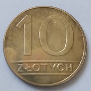 Moneta 10 złotych z 1989 roku