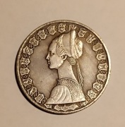 Moneta  Caravelle PROVA 1957r. Republika Włoska .