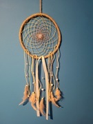 Kremowy łapacz snów