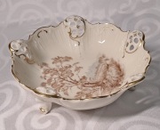 Patera na nóżkach Sygnatura  Rosenthal Elfenbein Kronach -Germany Moliere 