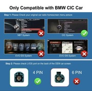 Bezprzewodowy system CarPlay Android do BMW NBT CIC serii1 2 3 4 5/ X1-X5