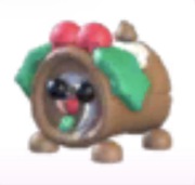 Yule Log Dog - Adopt Me Roblox