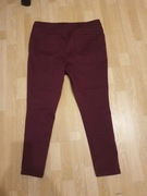 Spodnie bordowe długie