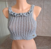 Letni top.Handmade. 