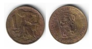C03 Czechosłowacja 1 korona 1982