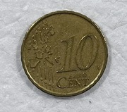 Moneta 10 EURO CENT 1999 ESPANA HISZPANIA