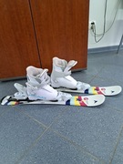 Narty dziecięce DYNATAR MY FIRST GIRL+ WIĄZANIE LOOK +BUTY HEAD