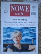 Nowe Książki - miesięcznik nr 1085 (7/2009) Anda Rottenberg