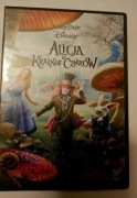 Alicja w Krainie Czarów film dvd Johnny Depp Disney