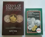 Katalog monet polskich 2015 + Katalog monet Anglii i Brytanii. wyd. 2012