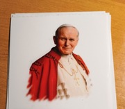 (UNIKAT)Papież Jan Paweł II naklejka wodoodporna.Watykan.Polska.Wojtyła 25