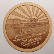 Löwenbier-Brauerei H. Scobel - Gleiwitz Gliwice UNIKAT !!!