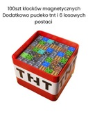 Zestaw magnetycznych klocków konstrukcyjnych z pojemnikiem
