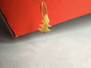 wisiorek, tańcząca choinka